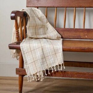 BRAND NEW Magnolia Harmony throw blanket in Turtledove